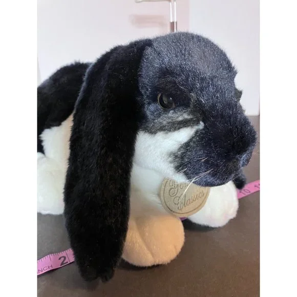 Russ Yomiko LOP EAR BUNNY Realistic, VTG Soft And Lovey, Rabbit Stuffed Plush - Picture 2 of 16
